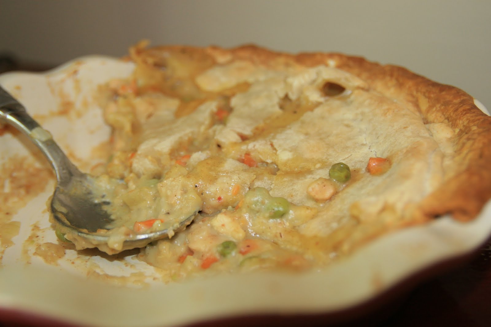 Haystacks Champagne Comfort Food Chicken Pot Pie