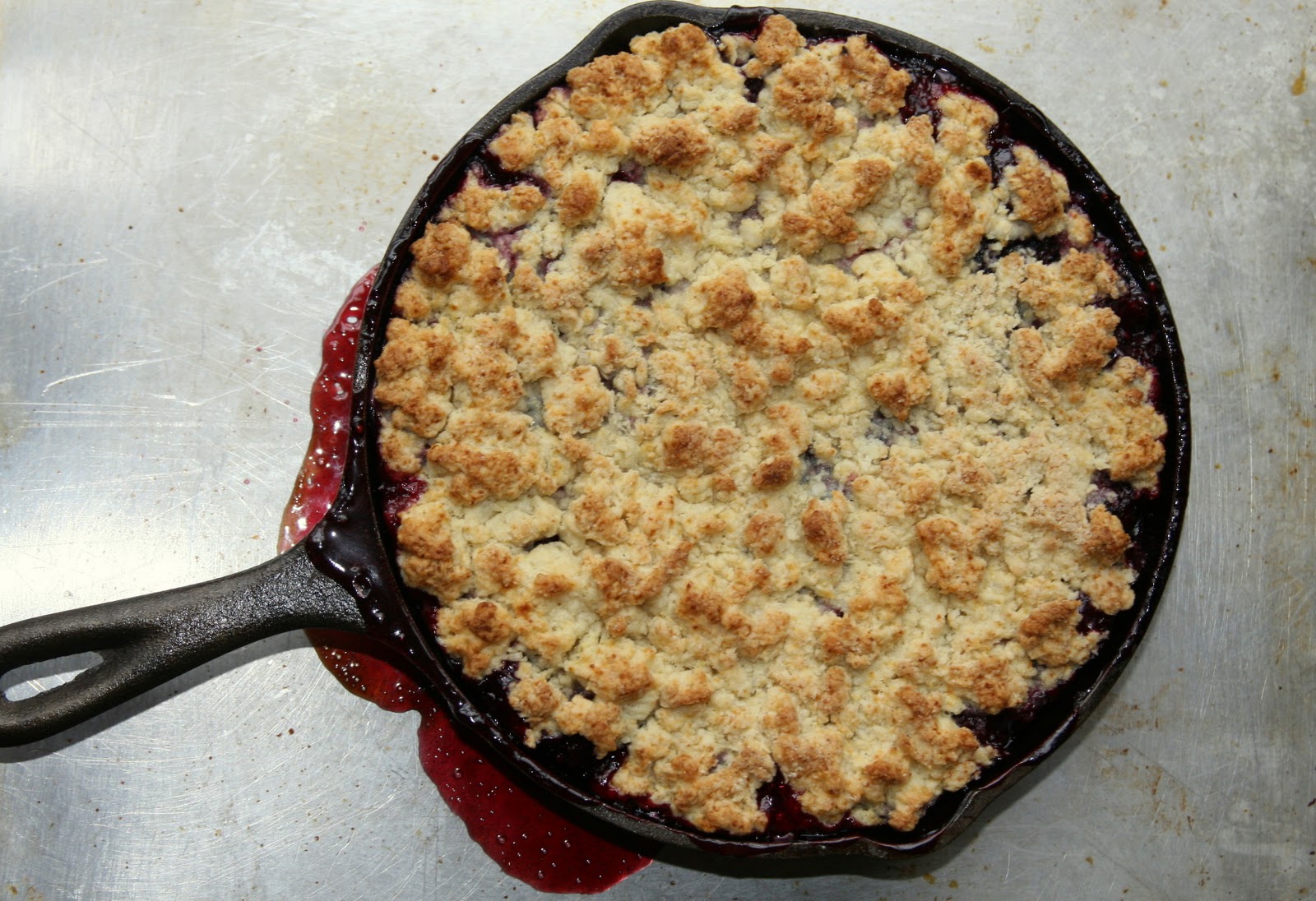 Haystacks & Champagne Blackberry Farm's Blackberry Cobbler