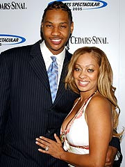 Carmelo Anthony and lala