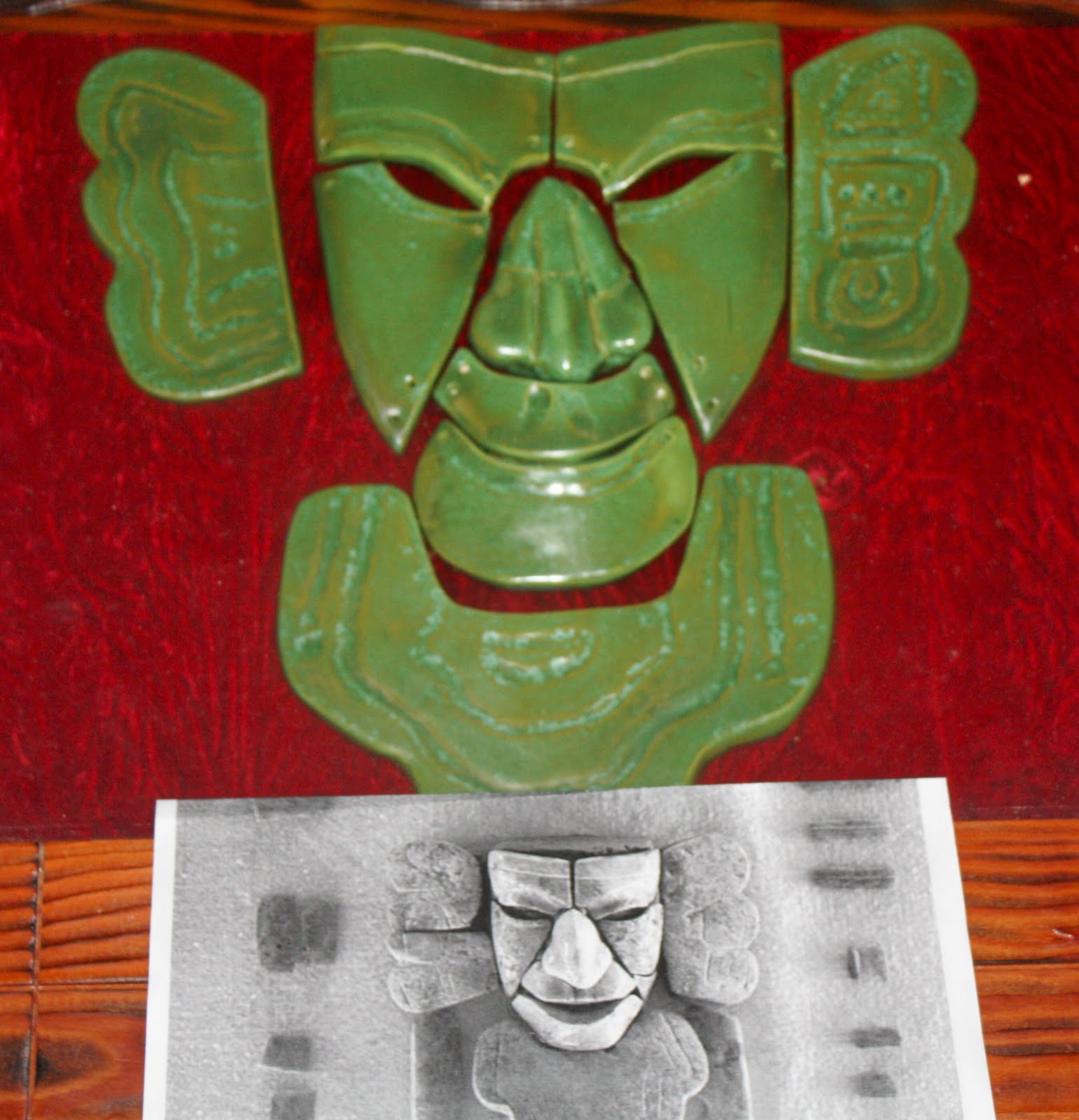 The Book of Mormon & My Maya Travels & Collection Maya artifact