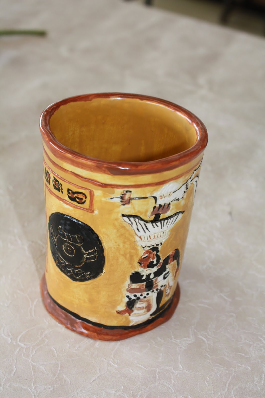 The Book of Mormon & My Maya Travels & Collection Maya artifact