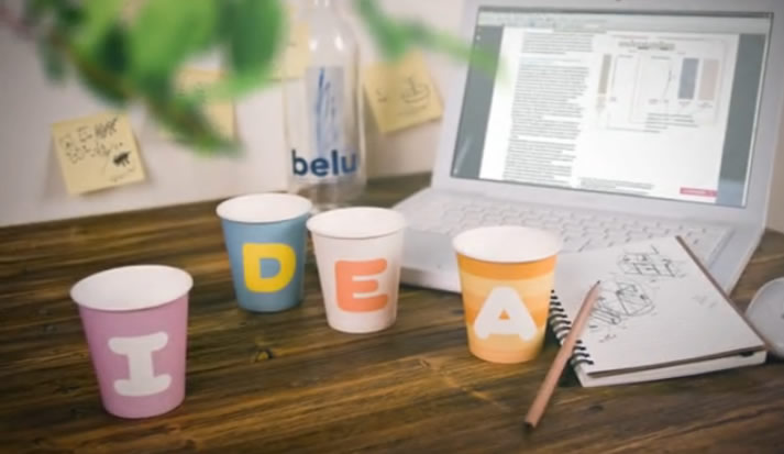 simplynattie: ABC Paper cups by iamdesign