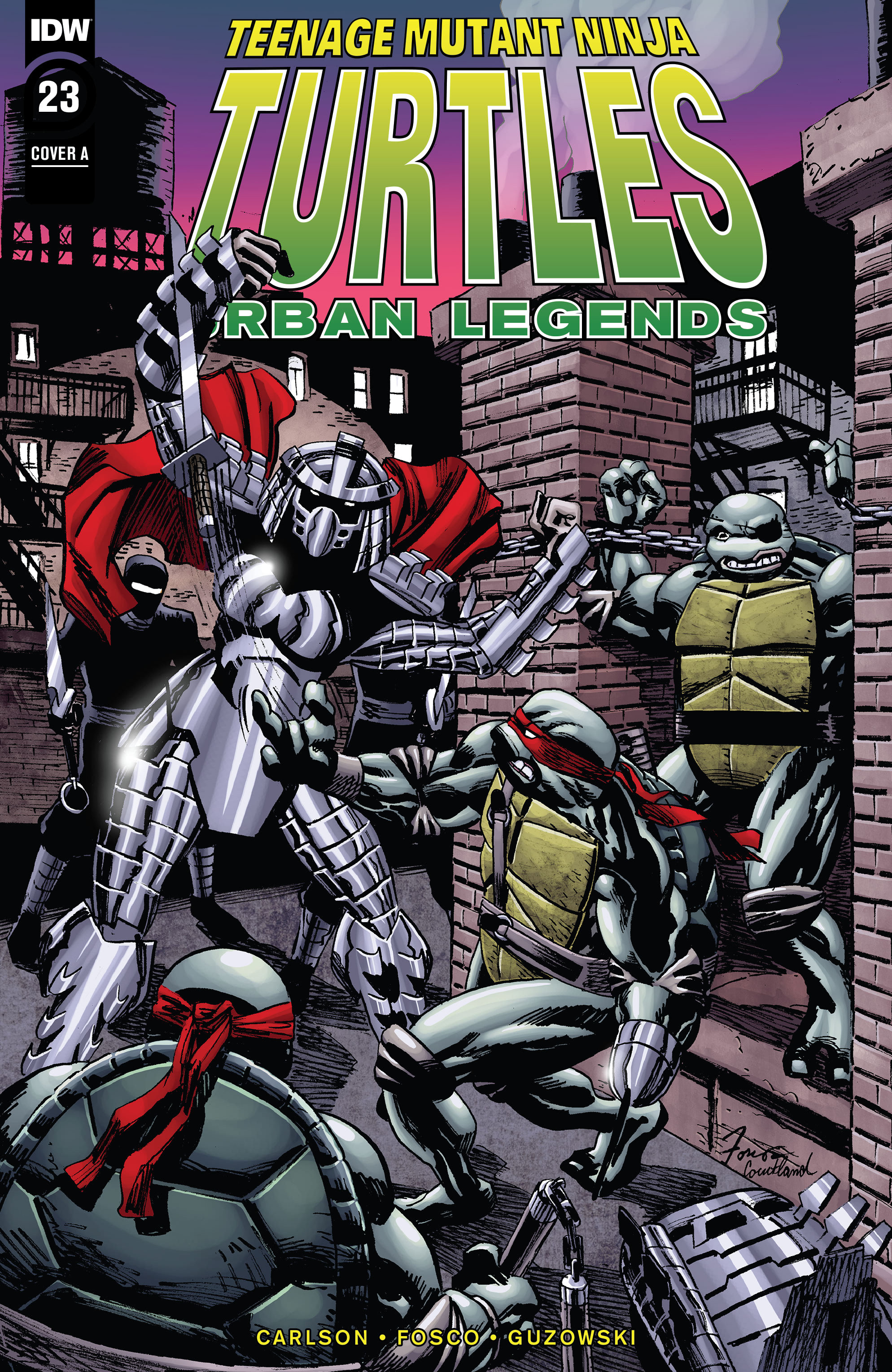 Read online Teenage Mutant Ninja Turtles: Urban Legends comic -  Issue #23 - 1