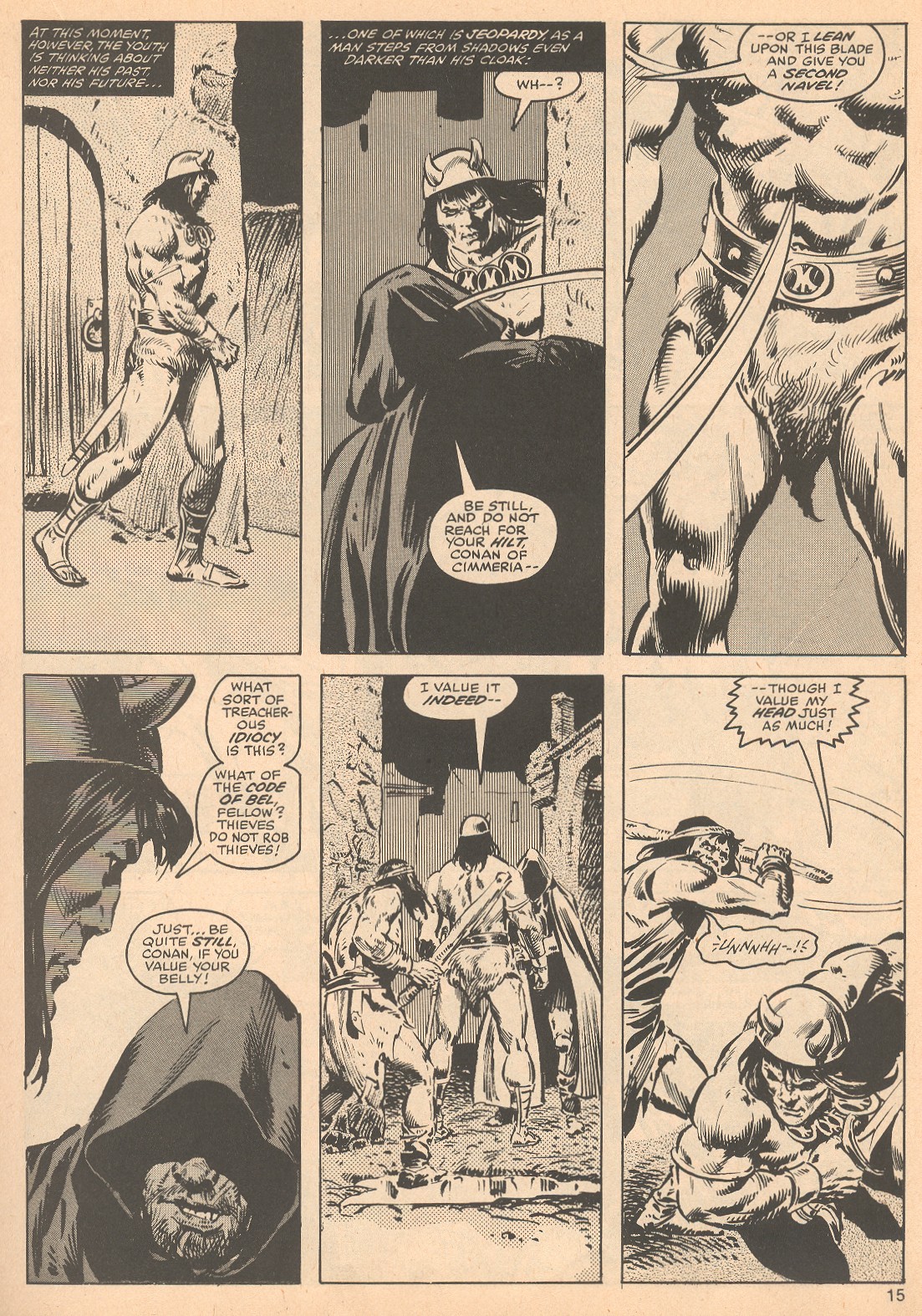 Read online The Savage Sword Of Conan comic -  Issue #56 - 15