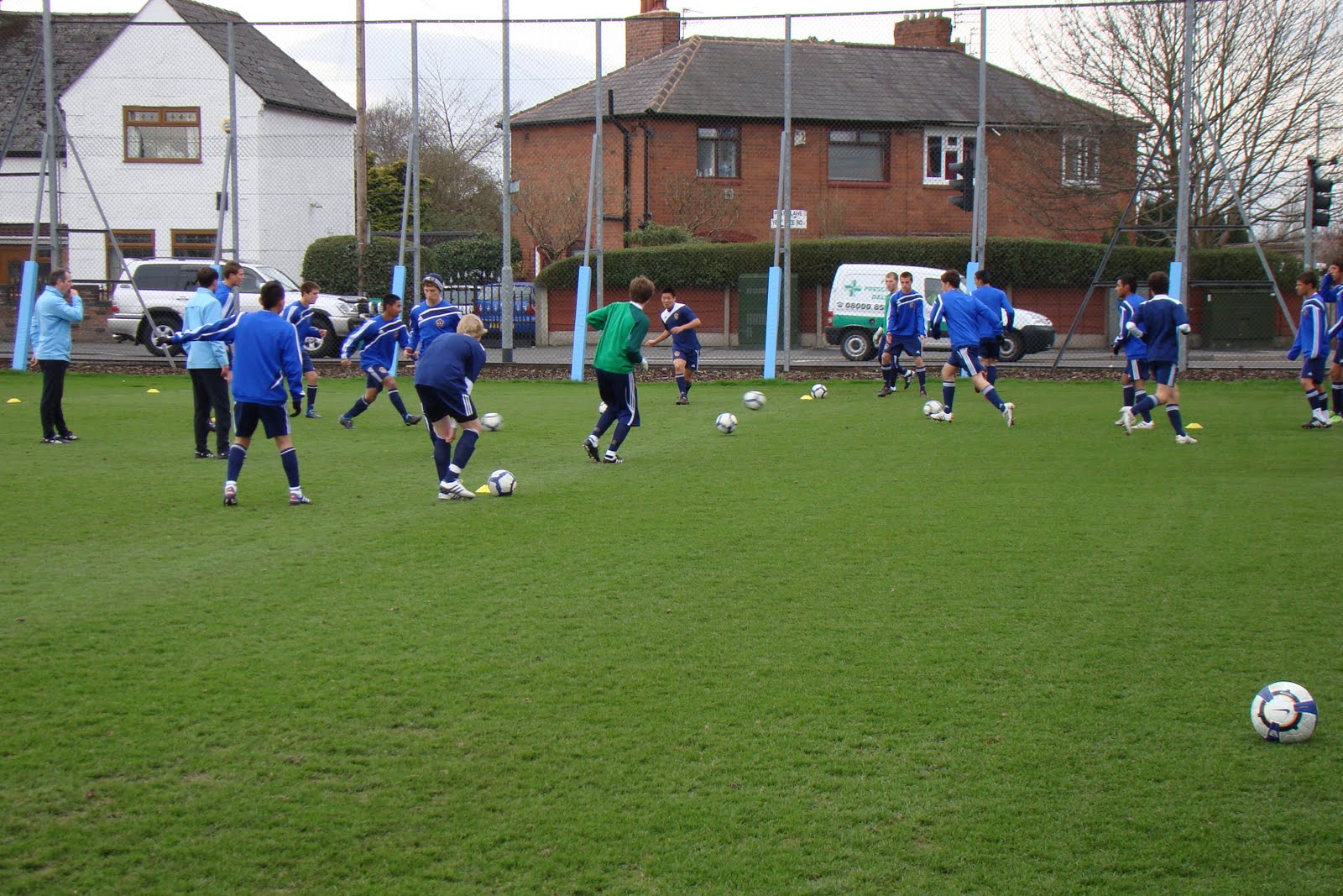 The LA Galaxy A Day at Platt Lane