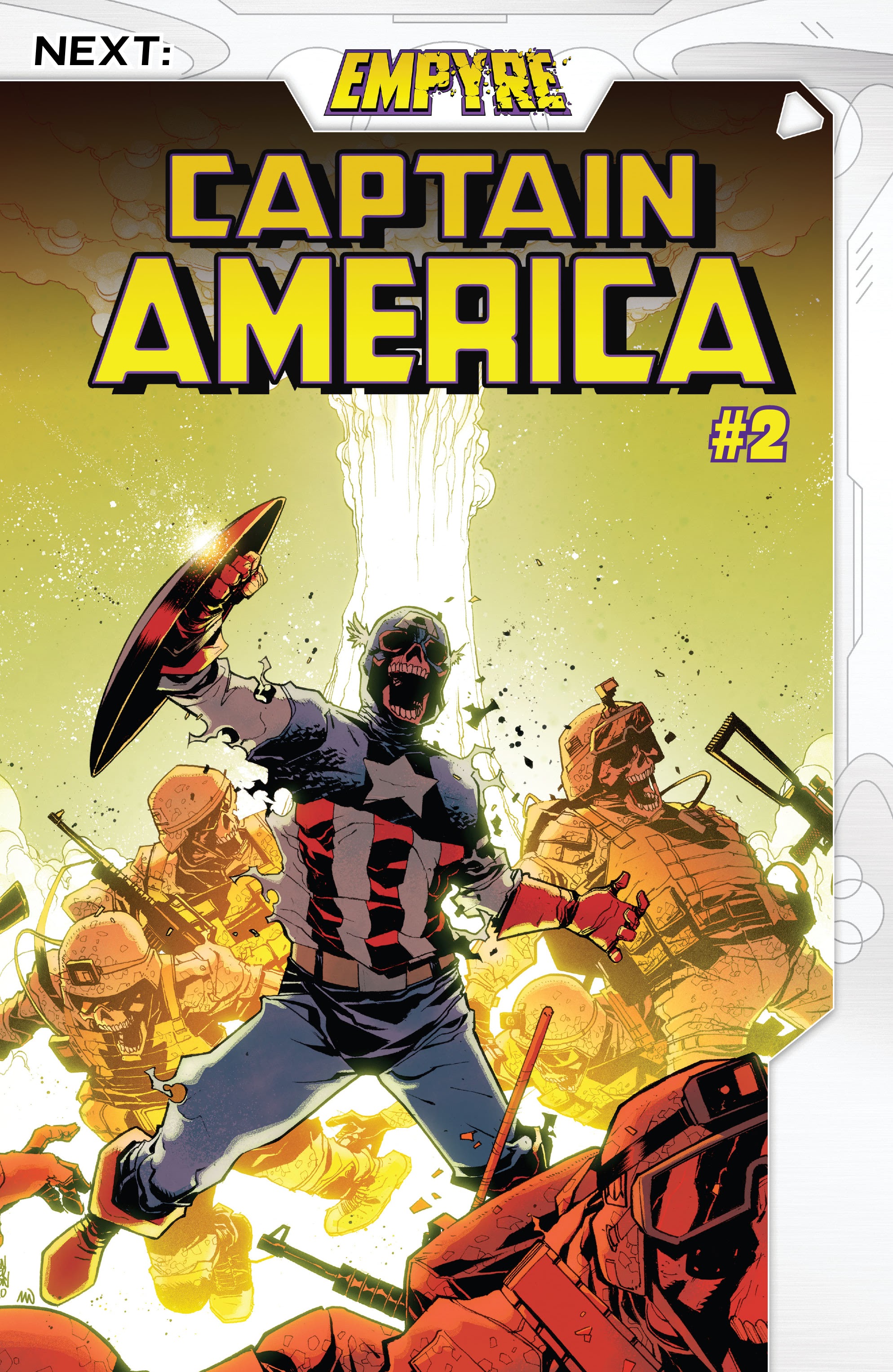 Read online Empyre: Captain America comic -  Issue #1 - 23