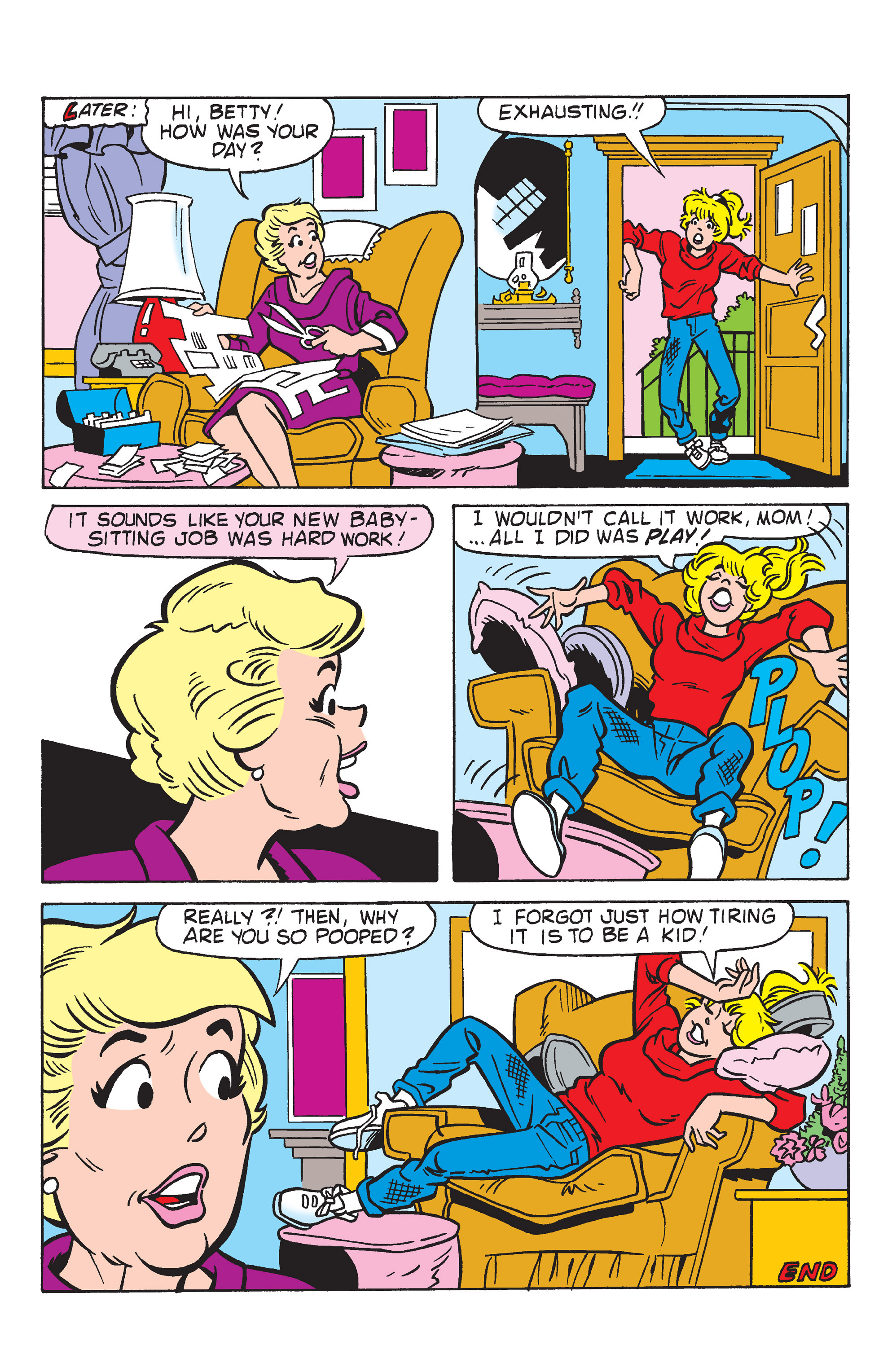 Read online B&V Friends Adventures In Babysitting comic -  Issue # TPB - 12