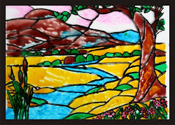 scenery glass indu painting works raghavan print