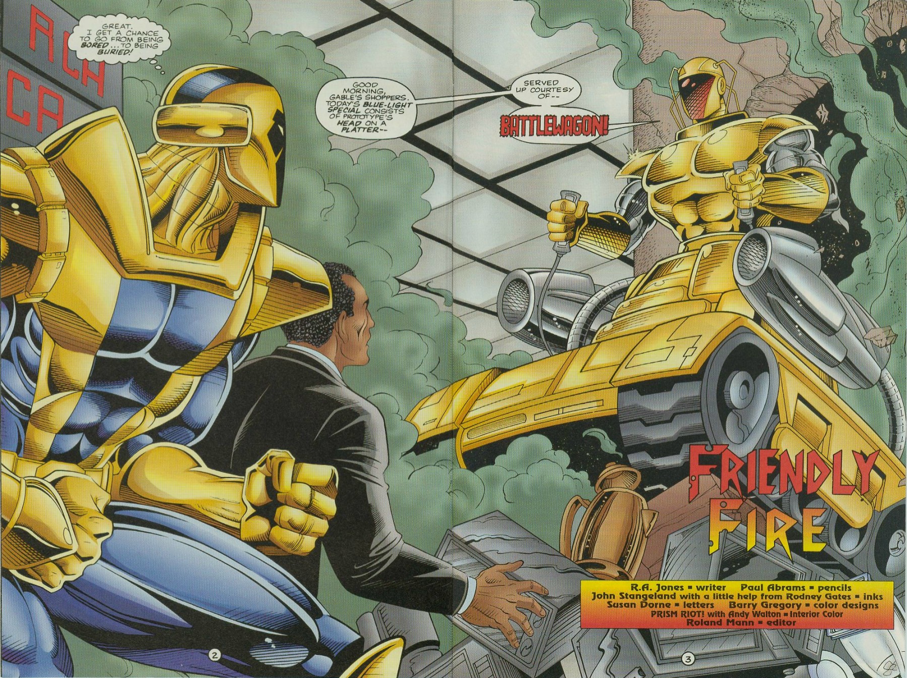 Read online Prototype (1993) comic -  Issue #18 - 4