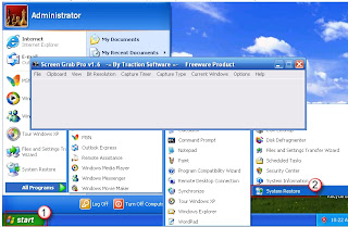 PC palace: How to restore Windows XP to a previous state