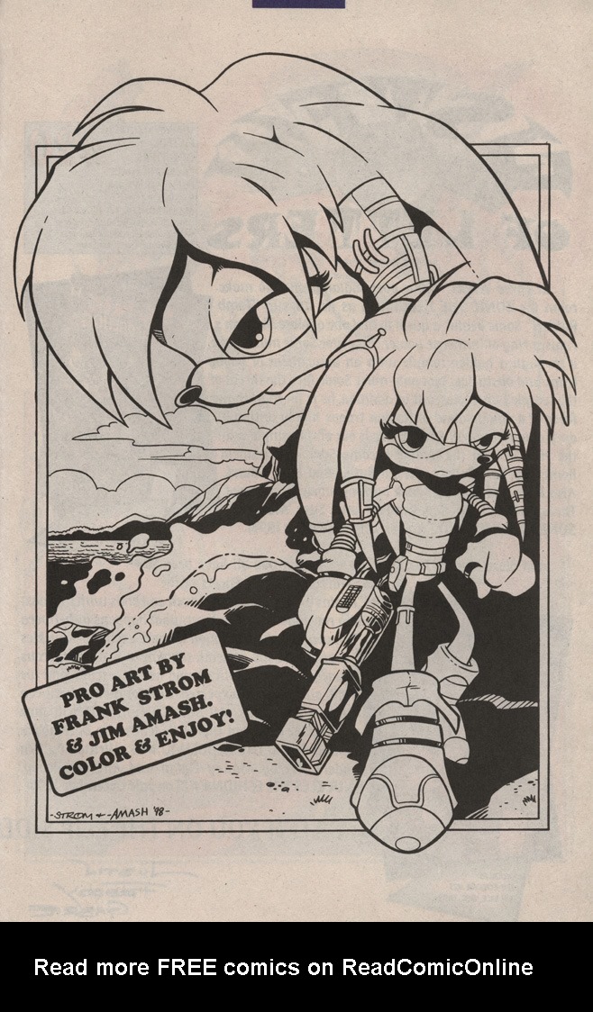 Read online Knuckles the Echidna comic -  Issue #20 - 31