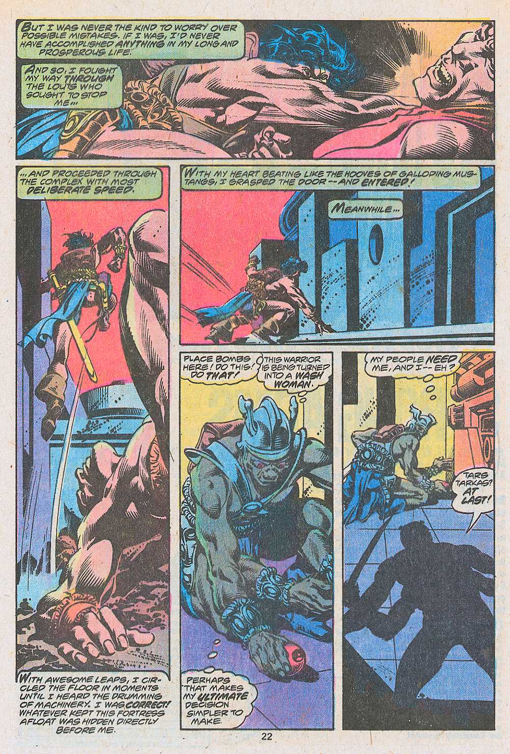 Read online John Carter Warlord of Mars comic -  Issue #9 - 24