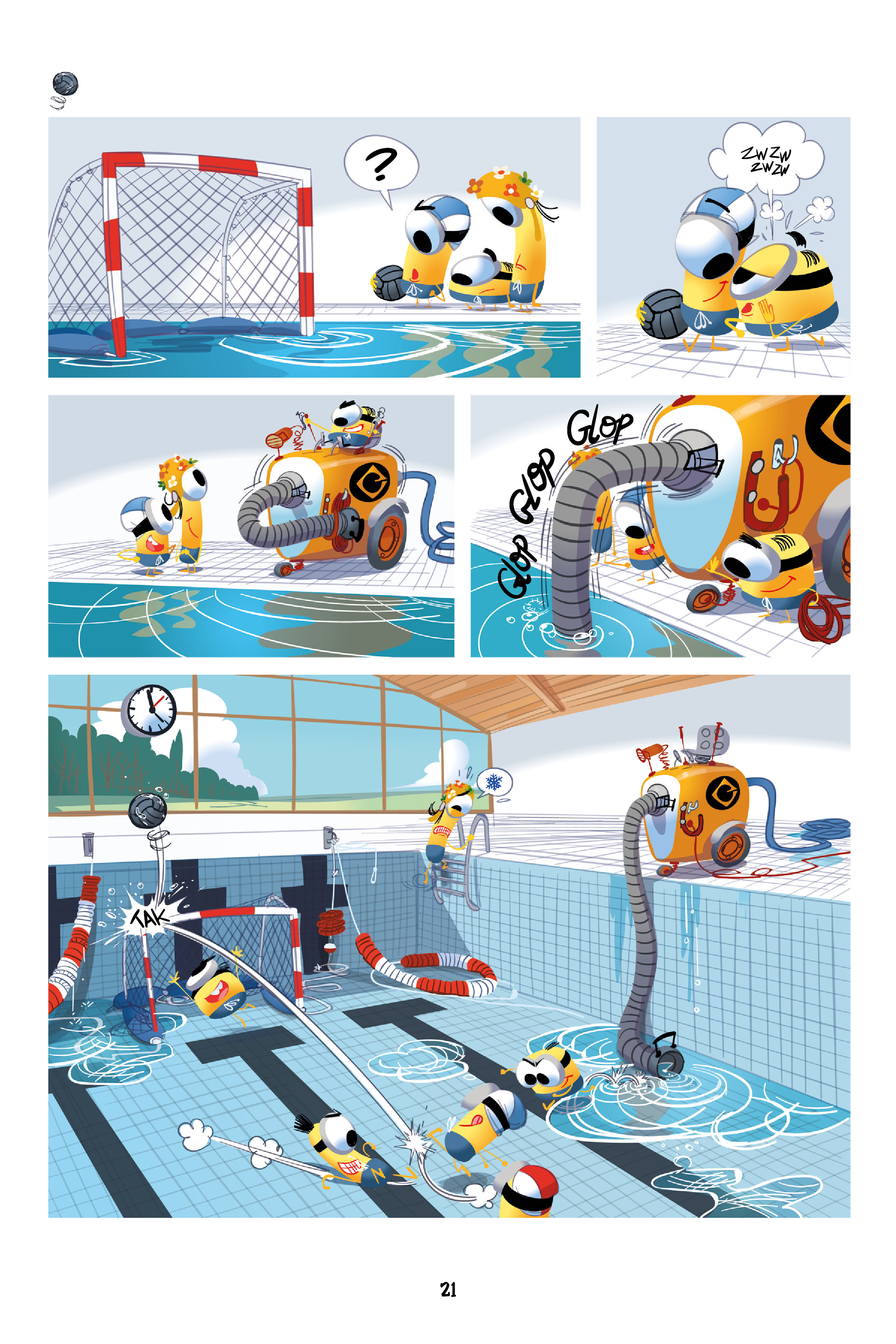 Read online Minions: Super Banana Games! comic -  Issue # Full - 22