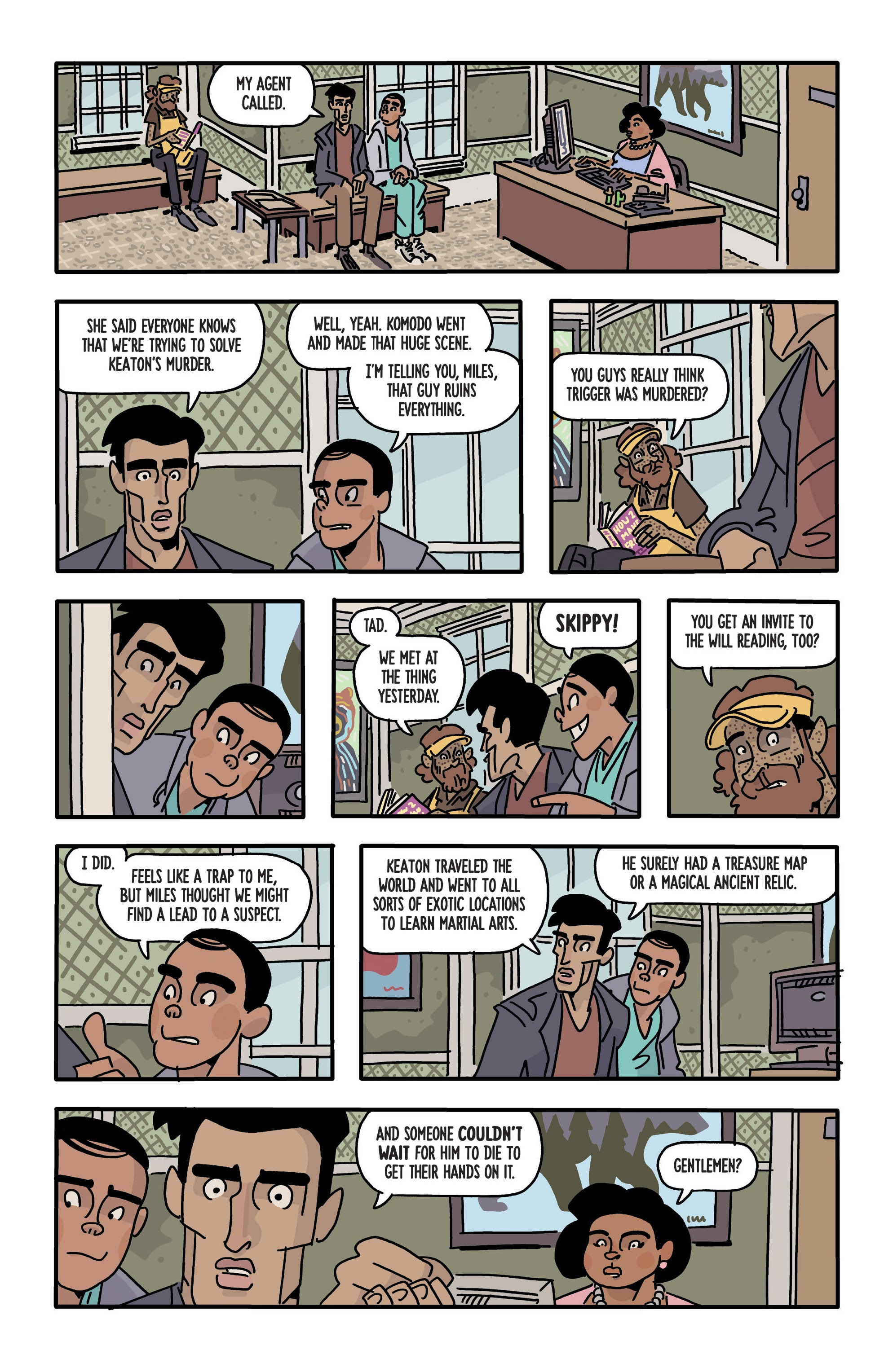 Read online The Six Sidekicks of Trigger Keaton comic -  Issue #2 - 5