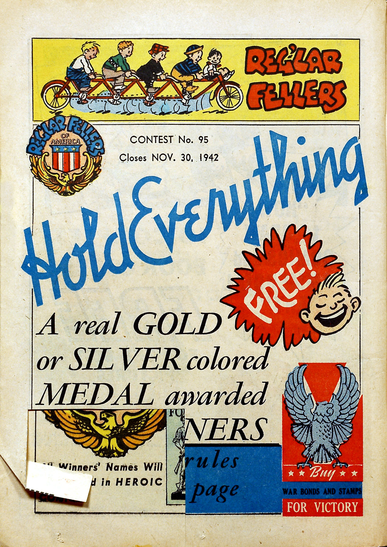 Read online Reg'lar Fellers Heroic Comics comic -  Issue #15 - 40