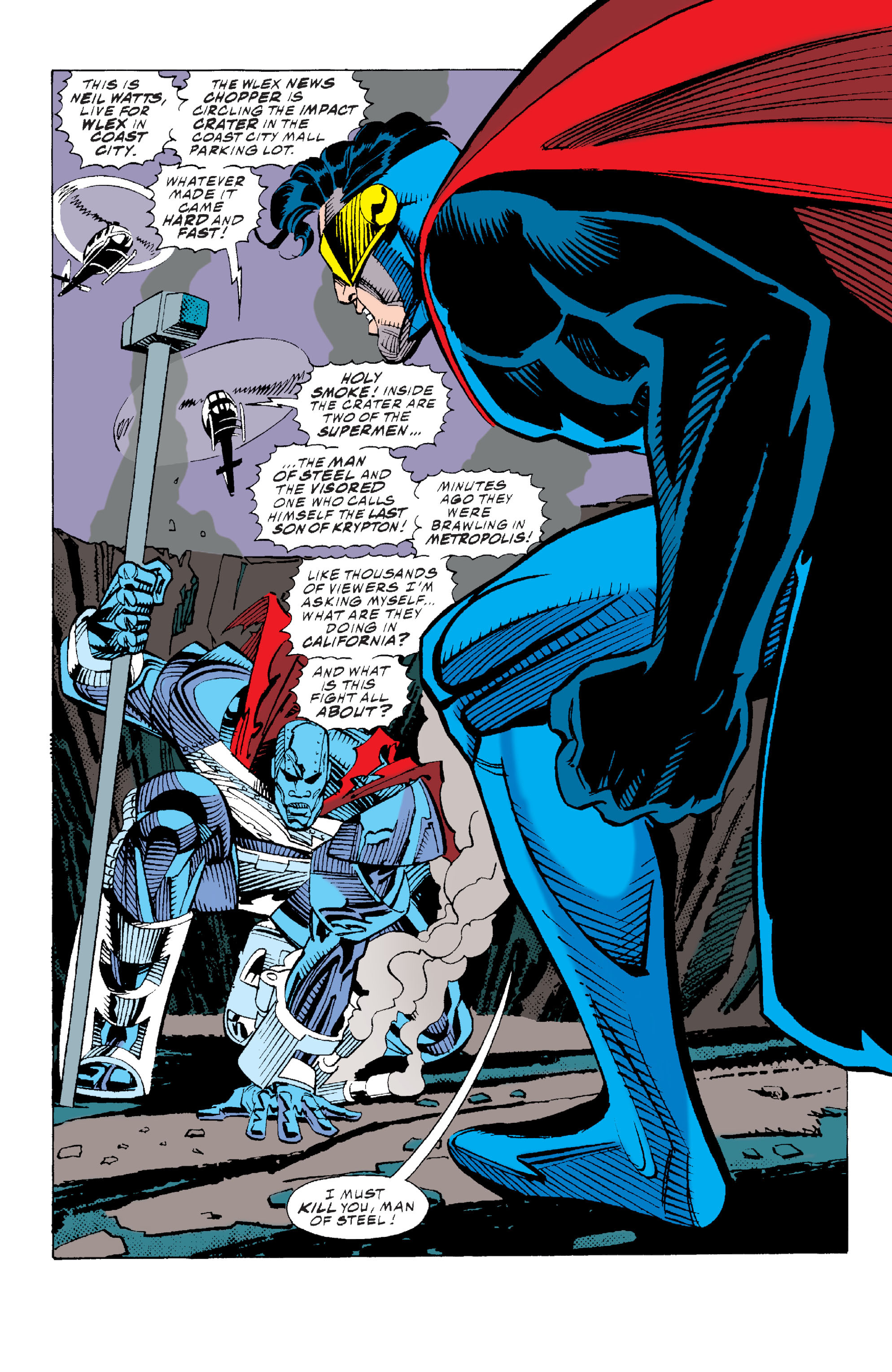 Read online Superman: The Death and Return of Superman Omnibus comic -  Issue # TPB (Part 9) - 87
