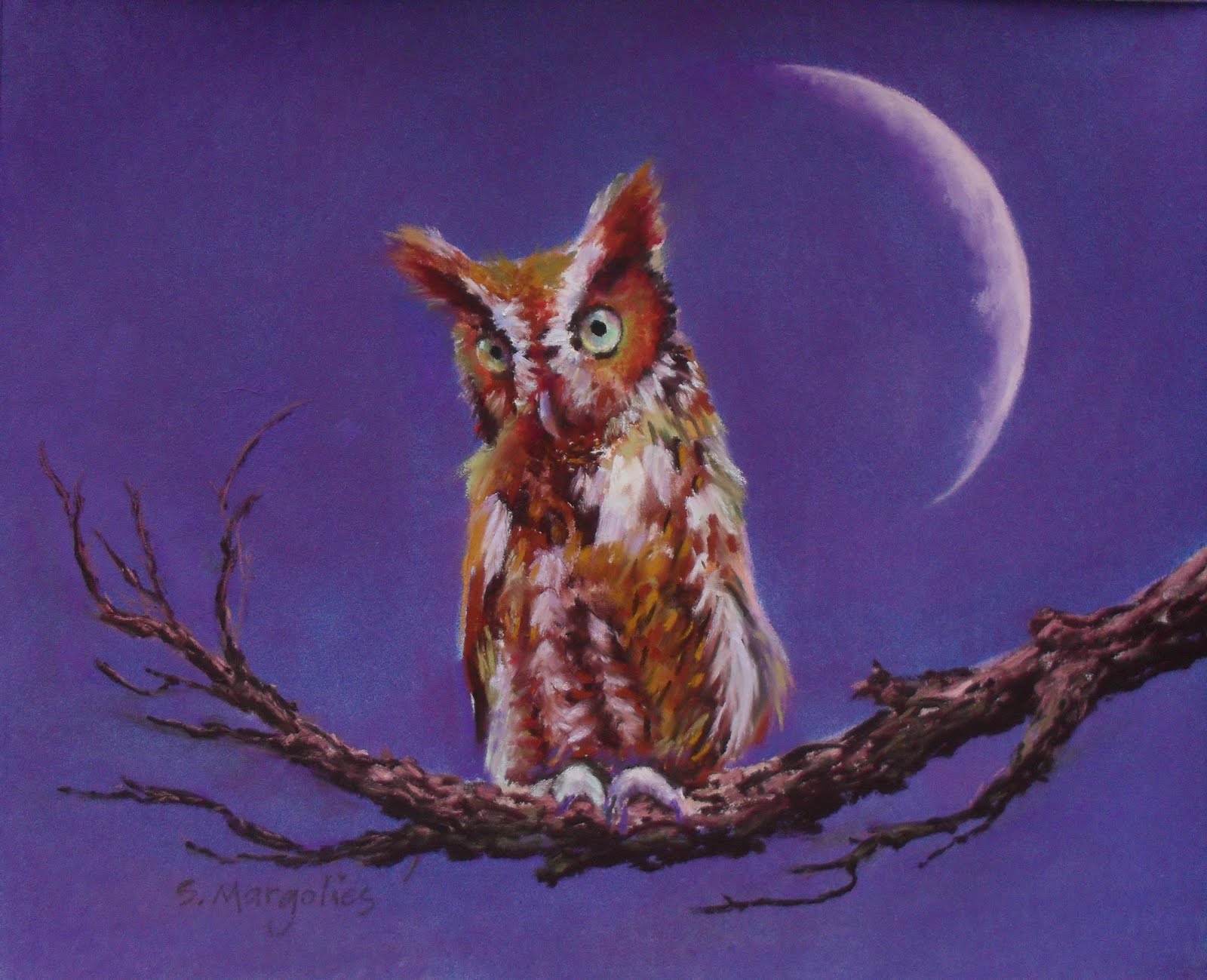 Makingtime4art Owl Moon Series Makingtime4art Owl Moon Series