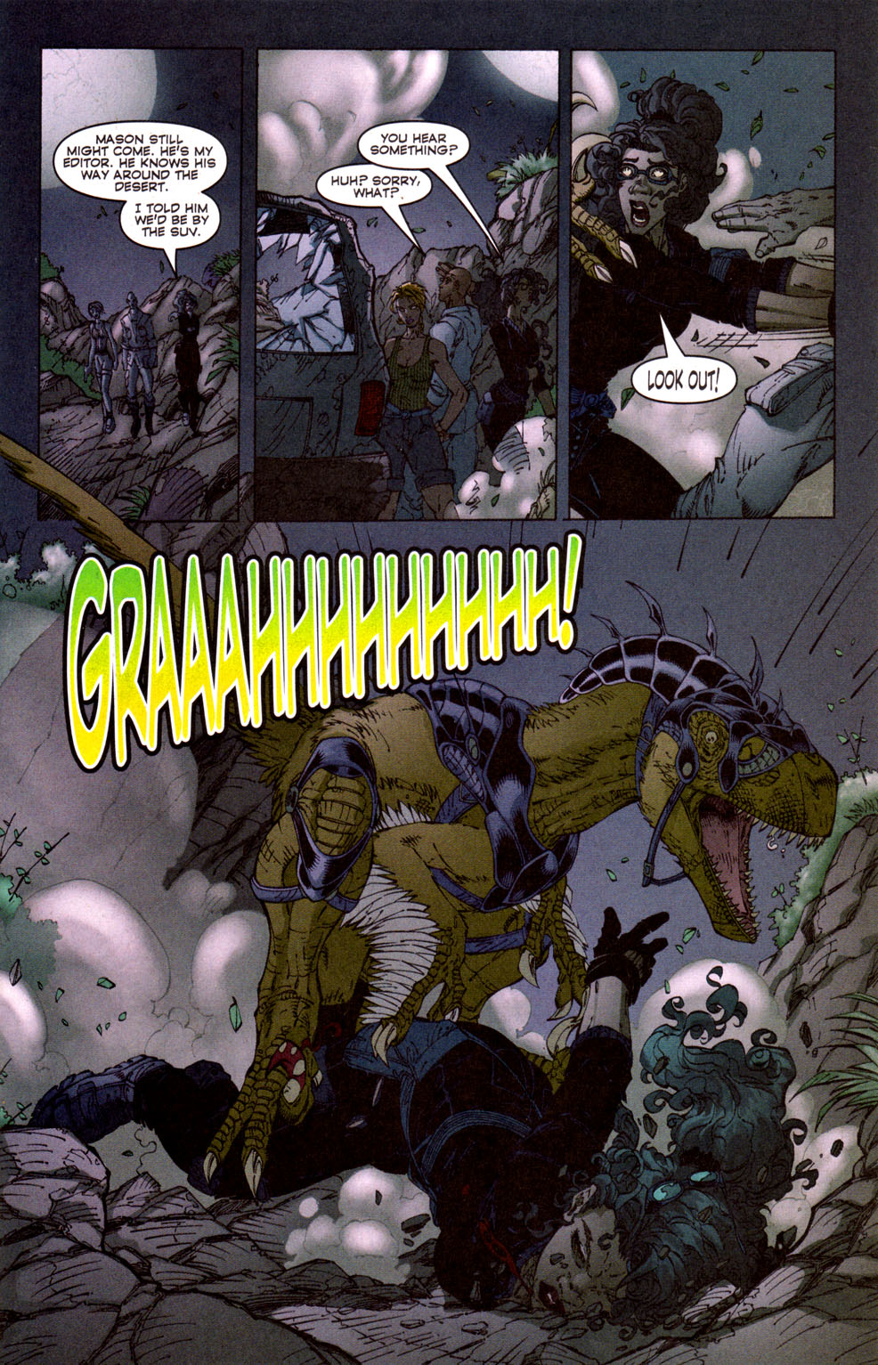 Read online Extinction Event comic -  Issue #4 - 16