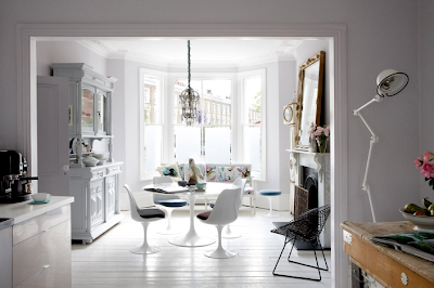 Site Blogspot  White Furniture on White Painted Floorboards White Walls White Painted Furniture The