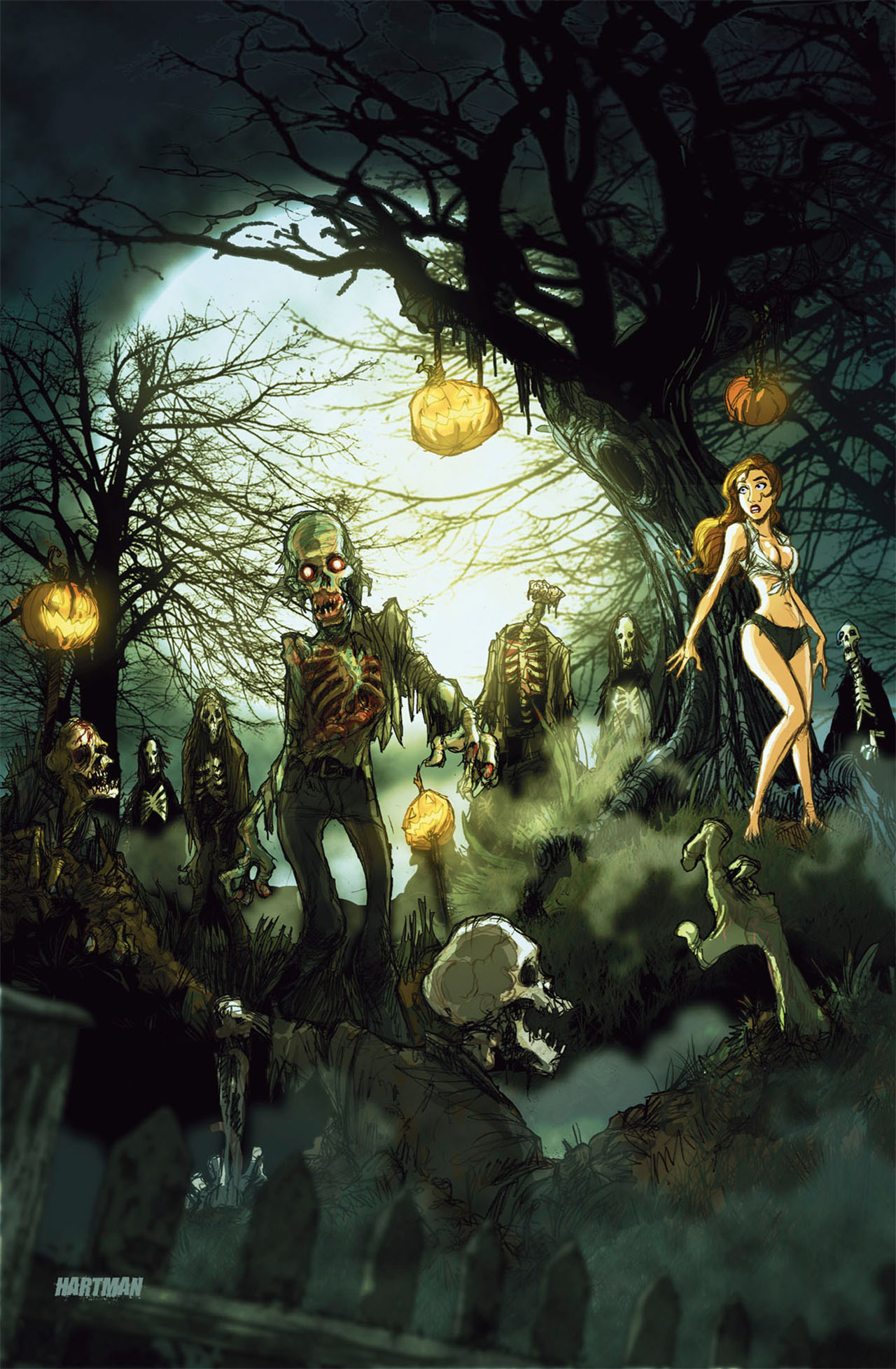 Read online Zombie Terrors comic -  Issue #1 - 6