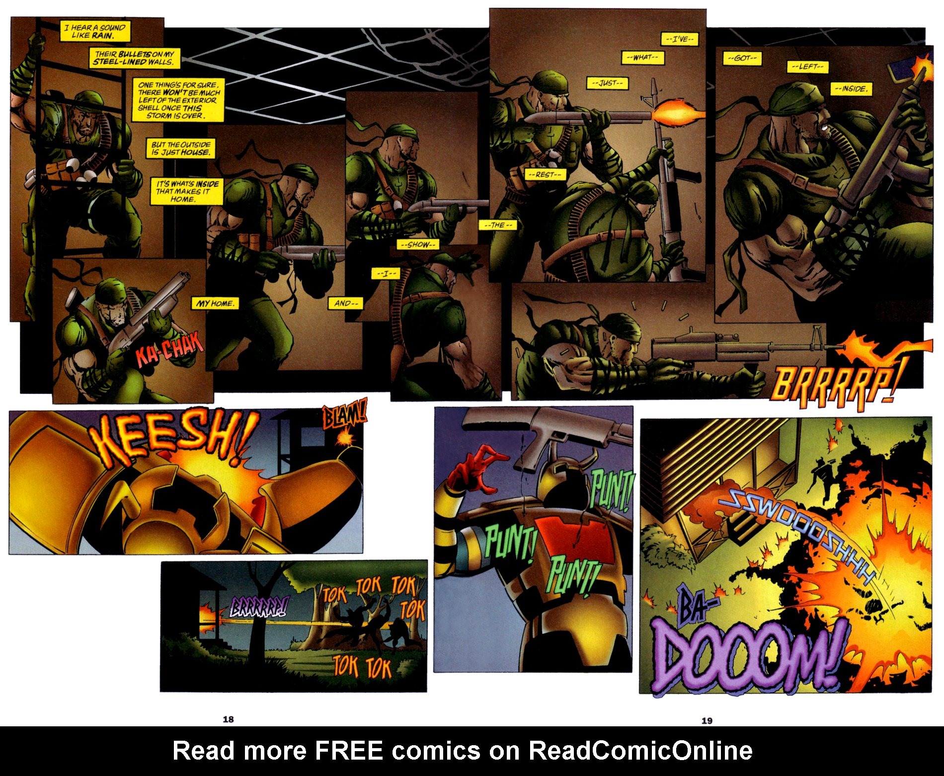 Read online Deathblow comic -  Issue #16 - 18
