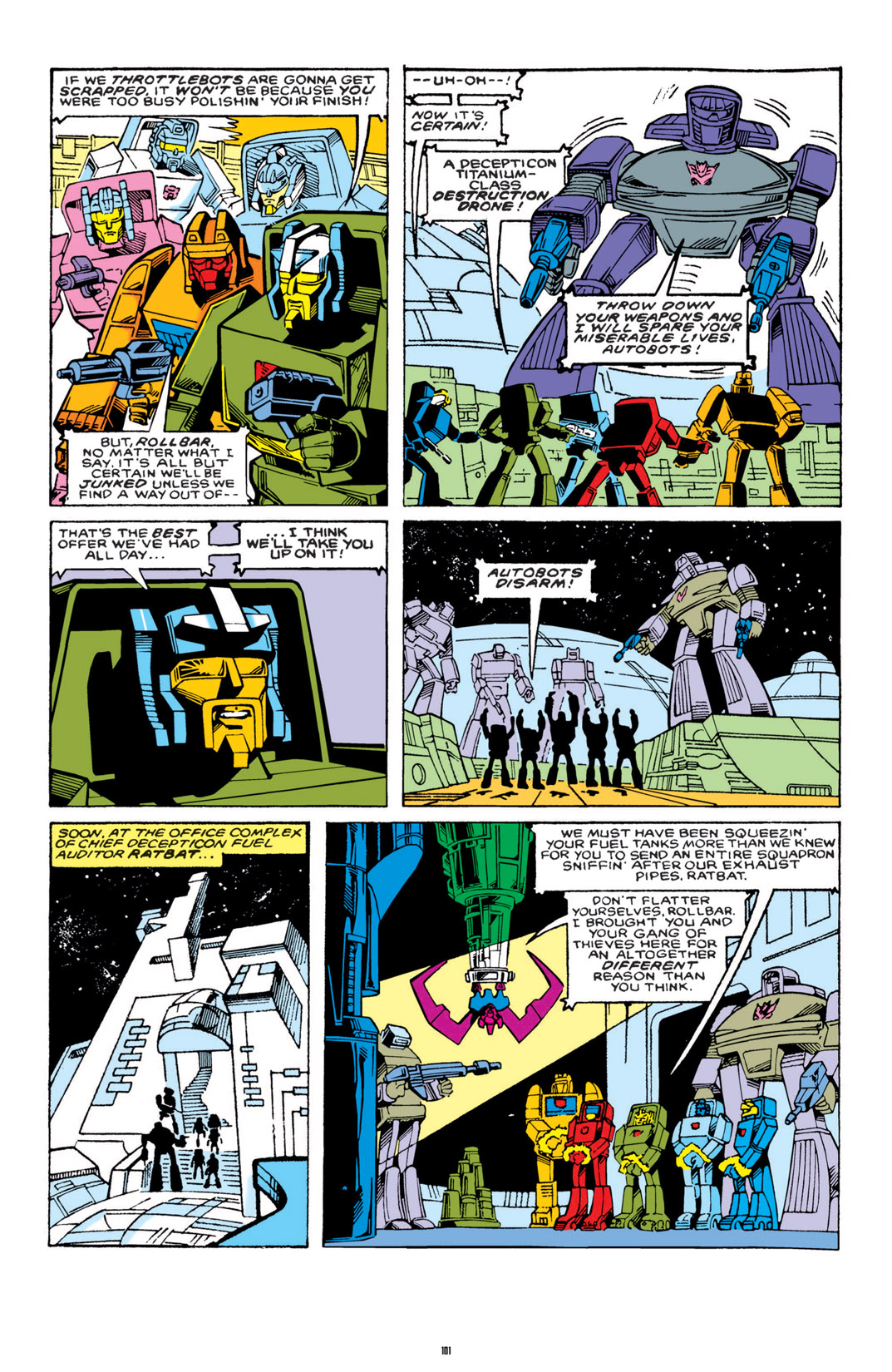 Read online The Transformers Classics comic -  Issue # TPB 3 - 102