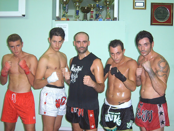 gruppo agonisti Thai Team Ponte
