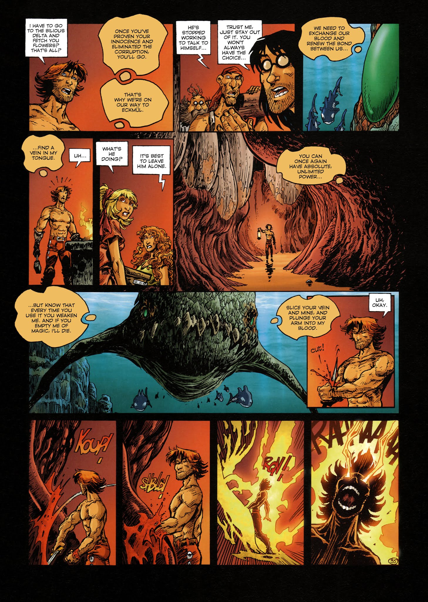 Read online Lanfeust Odyssey comic -  Issue #5 - 39
