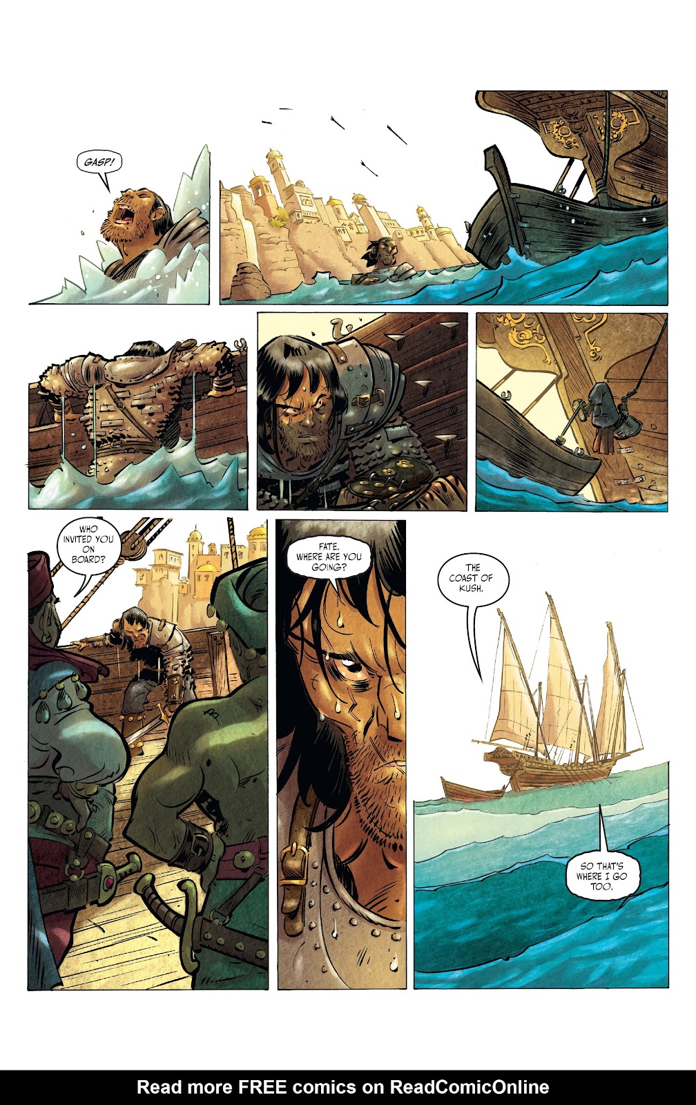 The Cimmerian issue TPB 1 - Page 10
