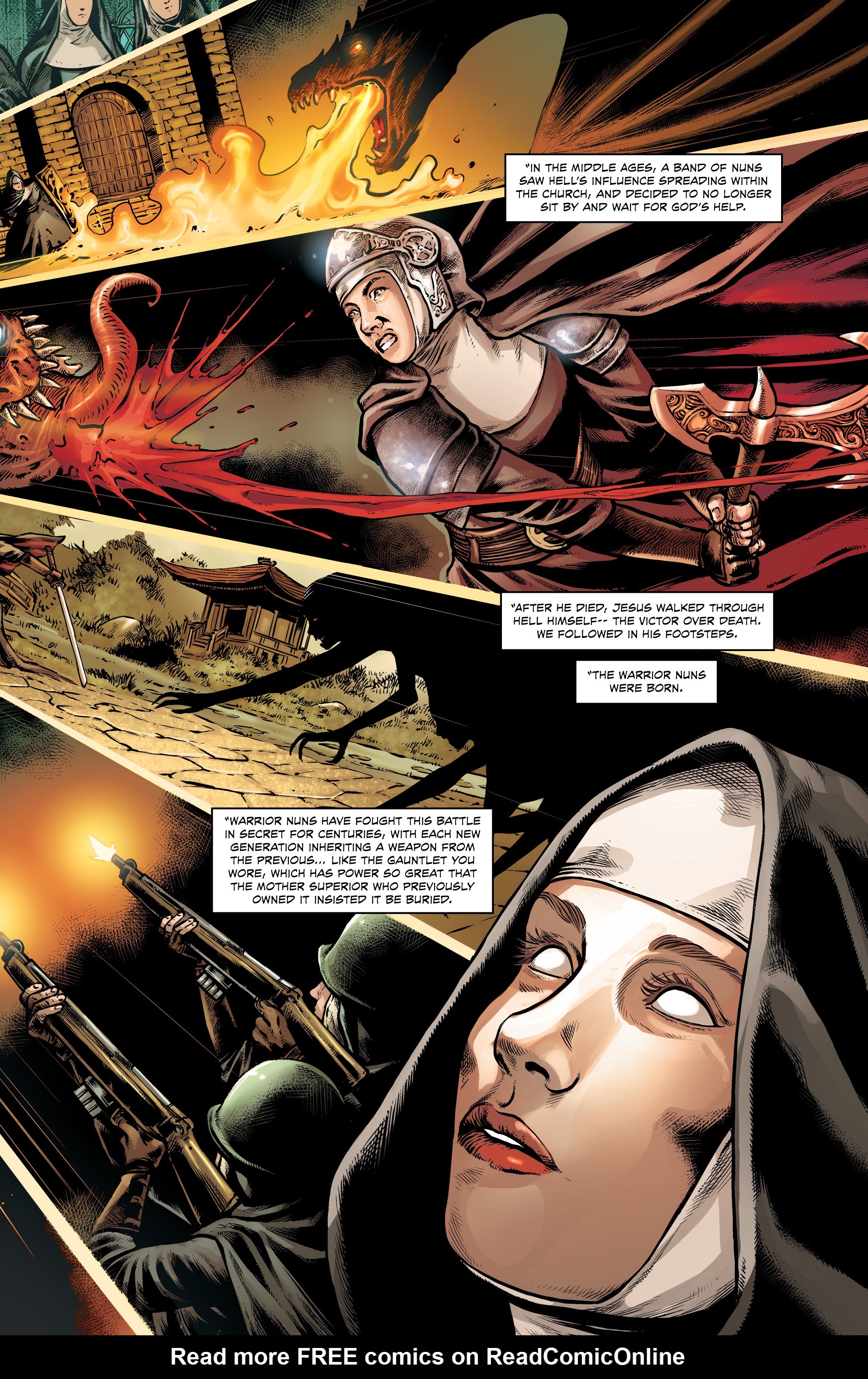 Read online Warrior Nun: Dora comic -  Issue #2 - 23