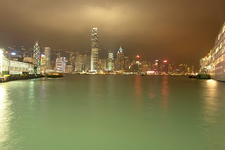 Shots of Kowloon Island Trip:Night Scene of Hong Kong from Kowloon 