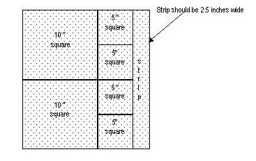 pieceful living tools how many squares on standard graph paper