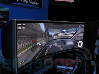 NEC 2880 x 900 panoramic gaming monitor