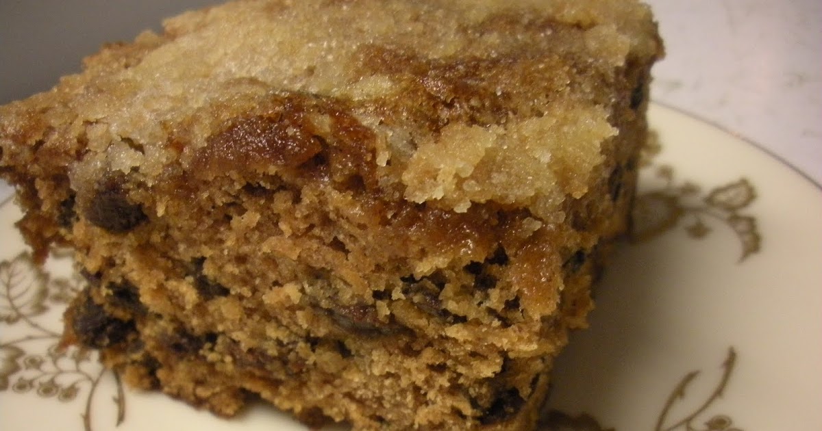 The American Homemaker Old Fashioned Raisin Cake