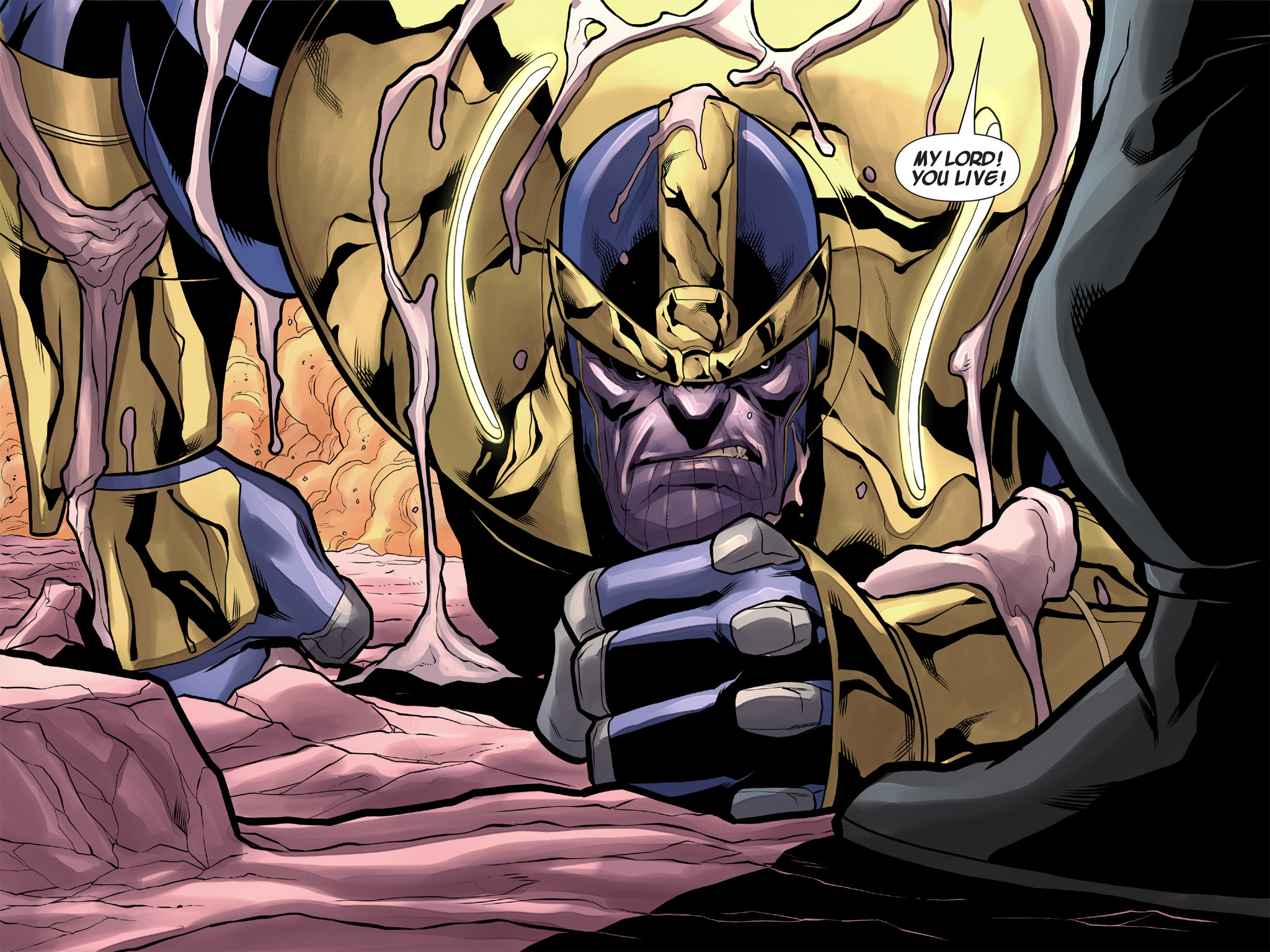 Read online Thanos: A God Up There Listening comic -  Issue # TPB - 231