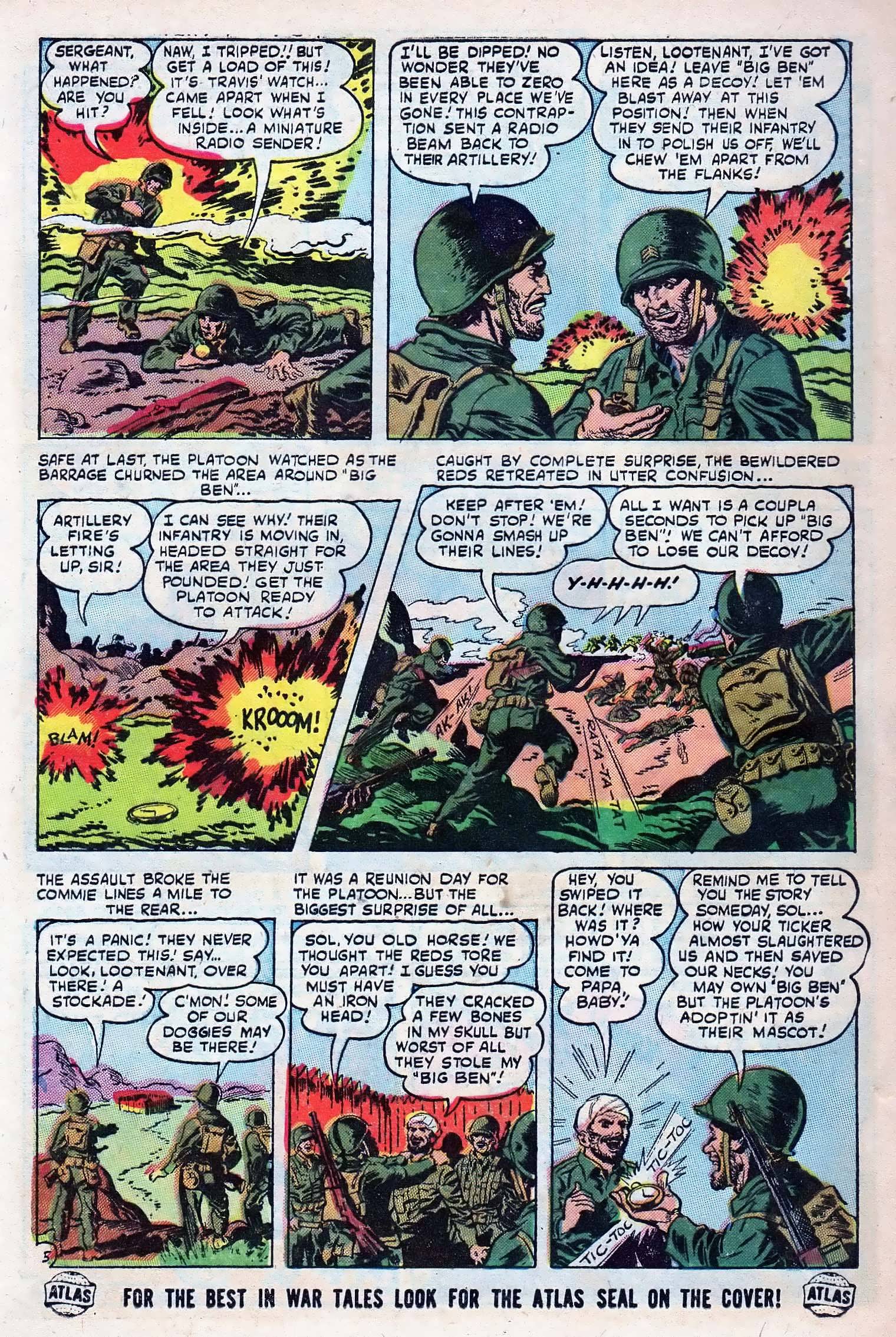 Read online Combat (1952) comic -  Issue #10 - 32