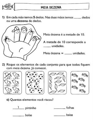 Pacote Matemático 2  Atividades de Alfabetização Matemática