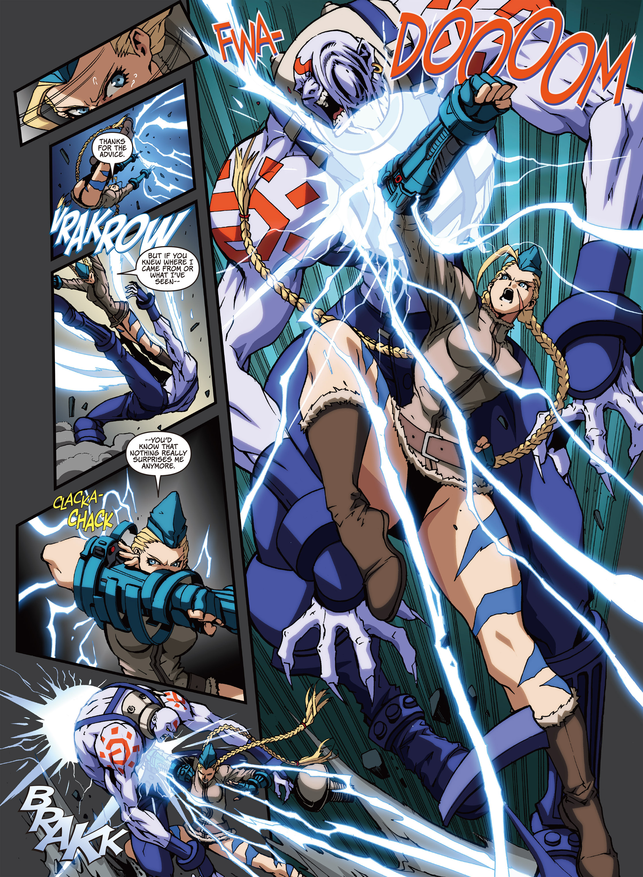 Read online Super Street Fighter comic -  Issue # Vol.2 - Hyper Fighting - 107