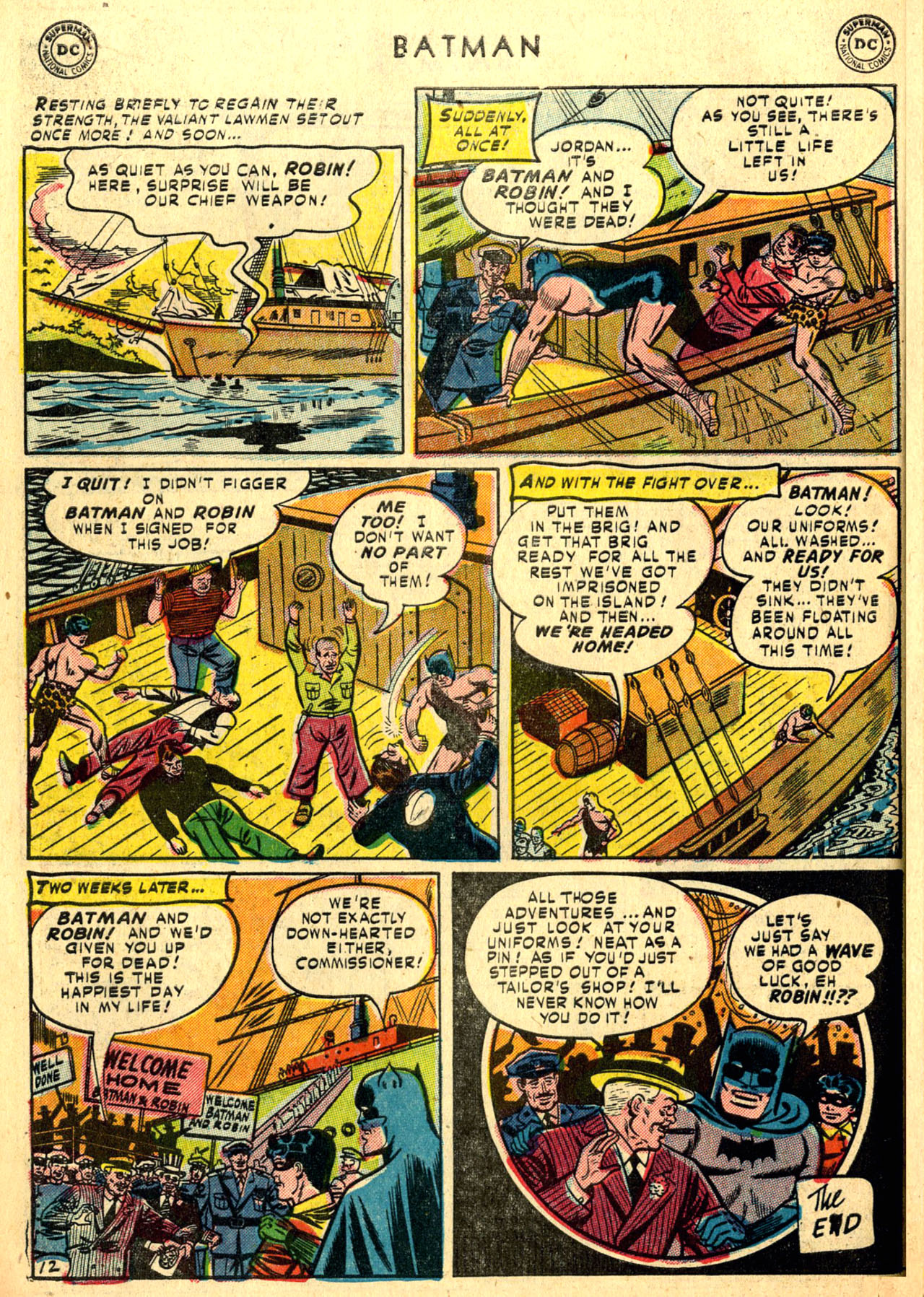 Read online Batman (1940) comic -  Issue #72 - 14