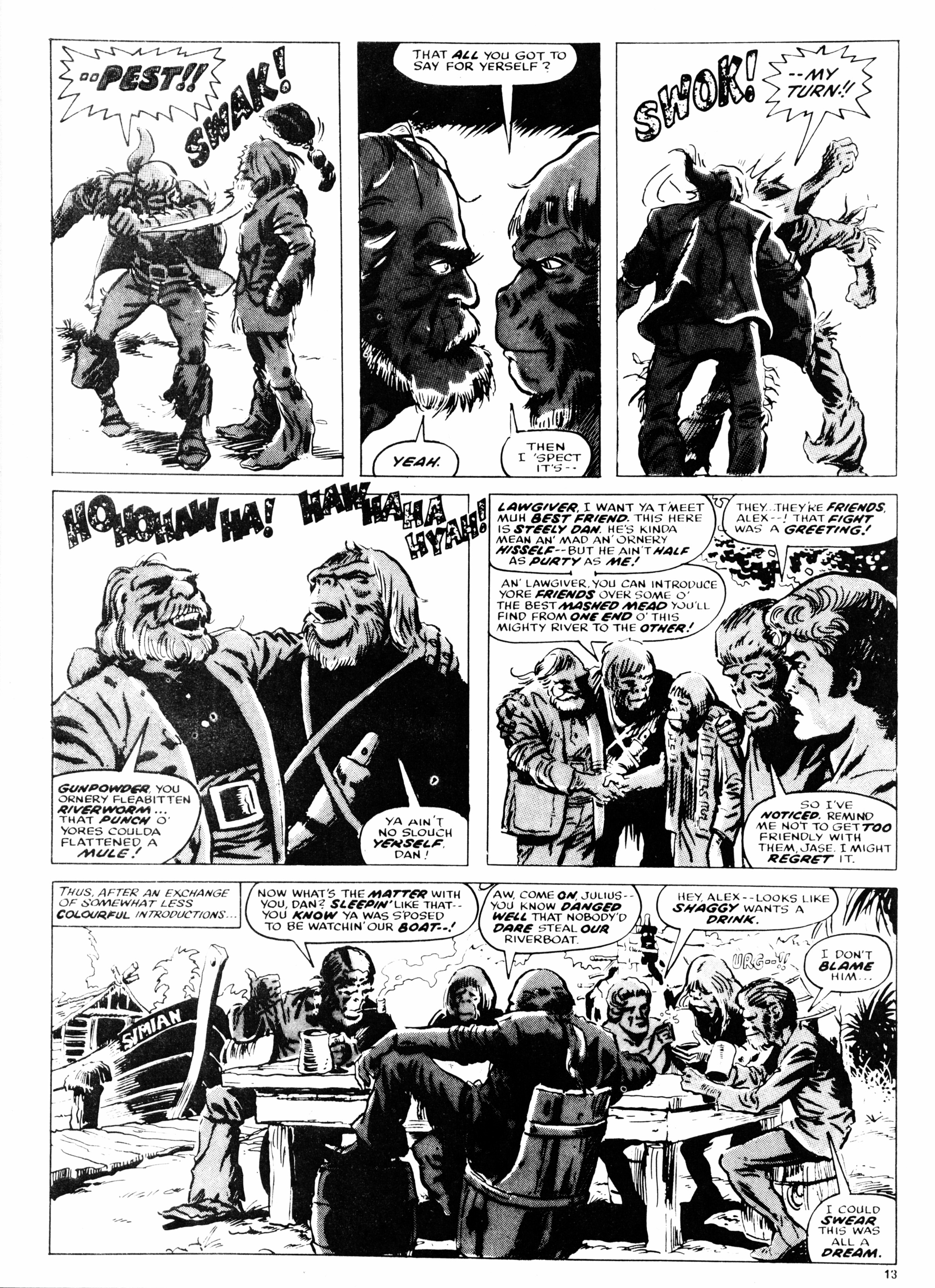 Read online Planet of the Apes (1974) comic -  Issue #19 - 13