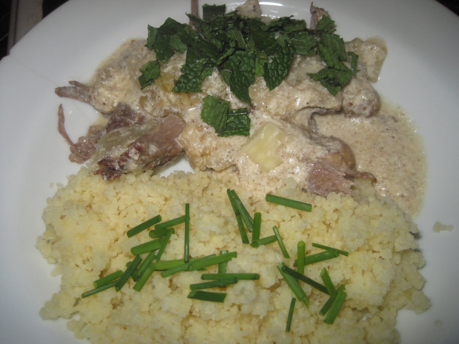 OmNomNominal Lamb Shanks Cooked in Yogurt