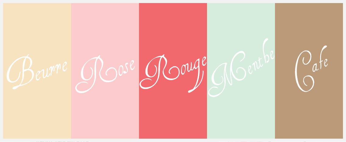 Oh So Darling Color Palette French Pastry Themed Nursery Color Palette French Pastry Themed Nursery