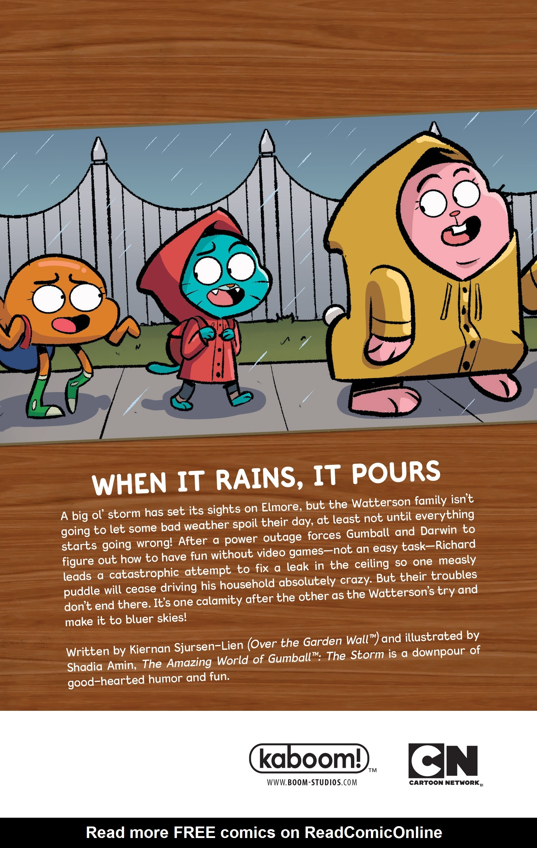 Read online The Amazing World of Gumball: The Storm comic -  Issue # TPB - 146
