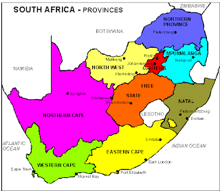 MAPS OF SOUTH AFRICA - 1