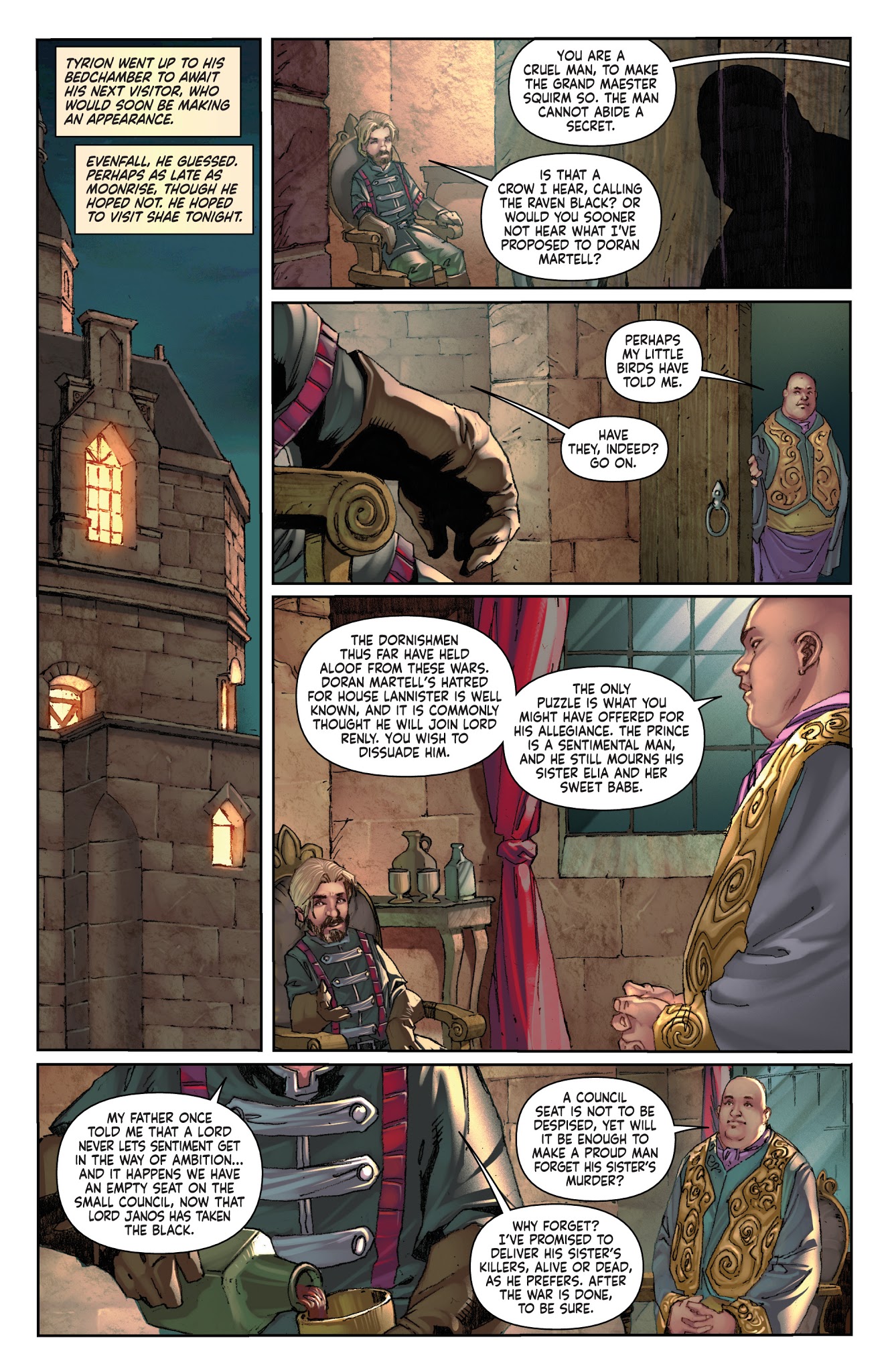 Read online A Clash of Kings comic -  Issue #10 - 11