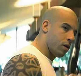 Tattoo Artists Gallery Vin Diesel Tattoo