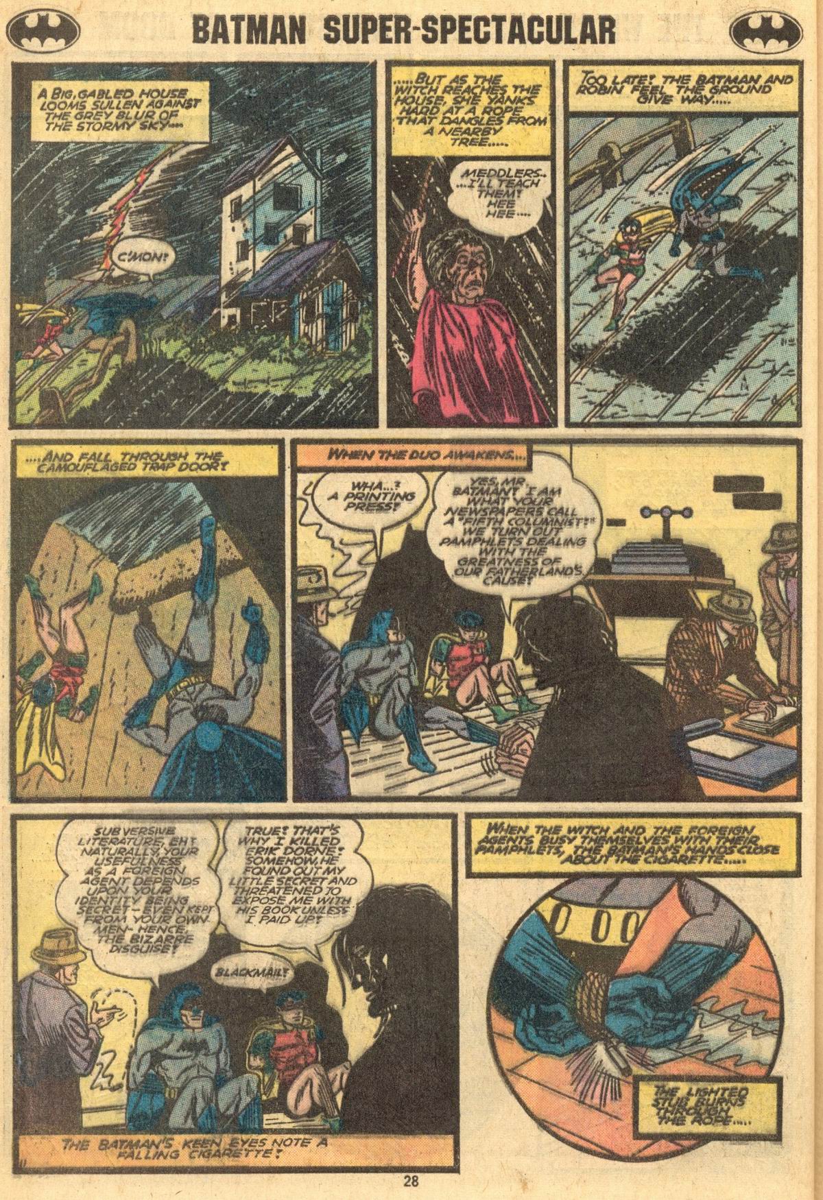 Read online Batman (1940) comic -  Issue #254 - 28