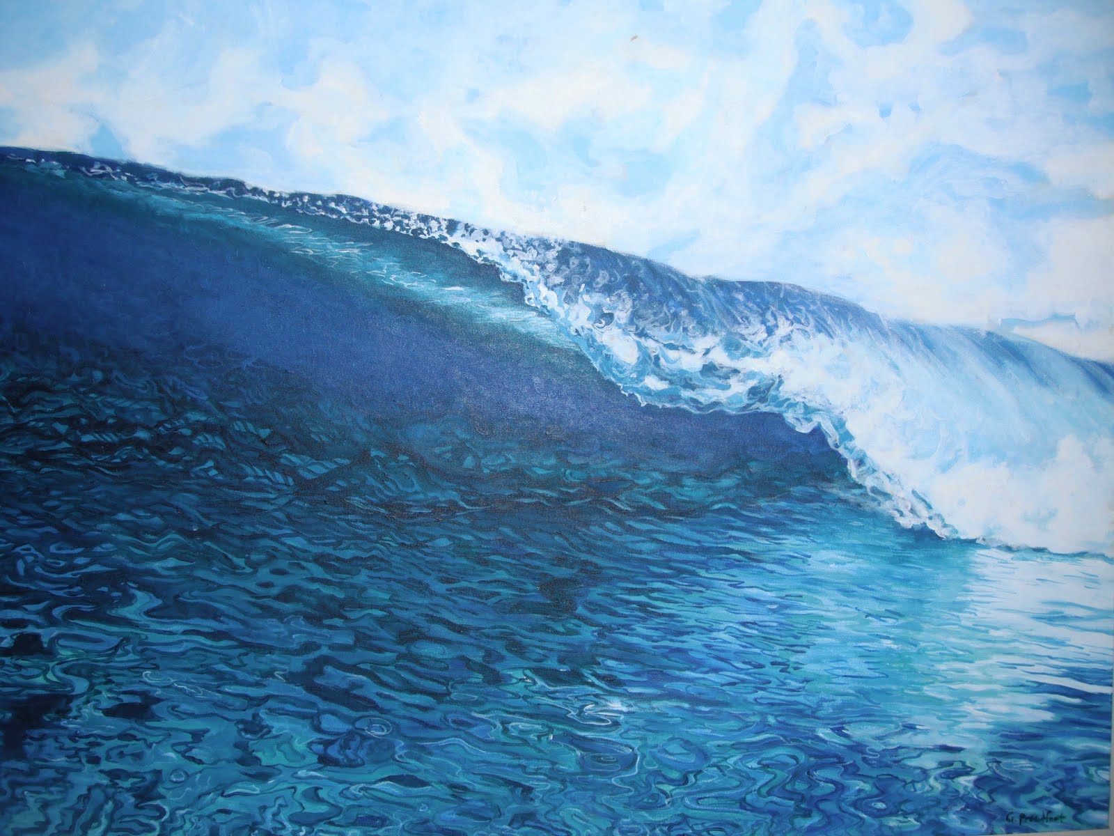 Geordie Proudfoot: Artist: Art Inspired by the Sea