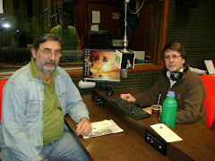 En la radio, con Eduardo Baumann