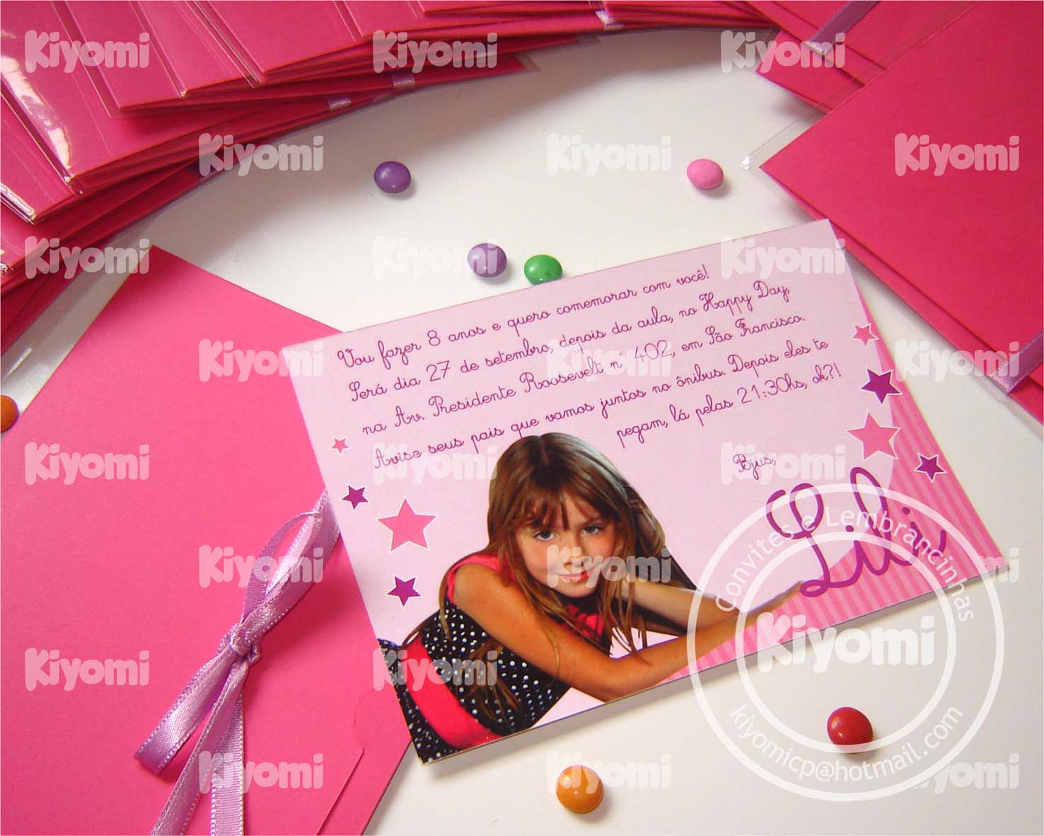 Festa Infantil 8 Anos Da Lili Kiyomicp Blog
